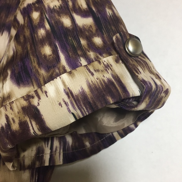 $8 SALE Alex Marie Autumn Sunset Ikat Sheath Dress SZ 14 - Picture 9 of 15